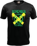 ADROIT CREATIONS REMEMBER TO SMILE T-SHIRT (BLACK)