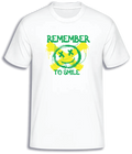 ADROIT CREATIONS REMEMBER TO SMILE T-SHIRT (WHITE)