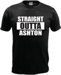 ADROIT CREATIONS STRAIGHT OUTTA ASHTON T-SHIRT (BLACK)
