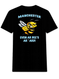 Manchester “Even Ar Bee’s Ar ’Ard!” T-Shirt – Kids & Adults | 100% Cotton