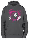 ADROIT KIDS UNKNOWN BEAST MODE HEAD HOODIE (BLACK)