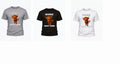 Warning Crazy Cow T‑Shirt (Original) – Kids 1–15yrs & Adults S–5XL – Black, White & Grey – Adroit Kids & Adroit Clothing UK
