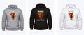 Warning Crazy Cow Hoodie – Kids 1–13yrs & Adults S–5XL – Black, White & Grey – Adroit Kids & Adroit Clothing UK – Adroit Creations