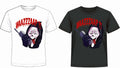 Adroit Clothing | WHAAZZZAAP?! T-Shirt | Adult Graphic Horror Tee