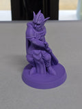 Elf Swordsmen – 3D Printed Ornament – 11.5cm (H) x 7.5cm (W) – Adroit Creations – Fantasy Resin Display Figure
