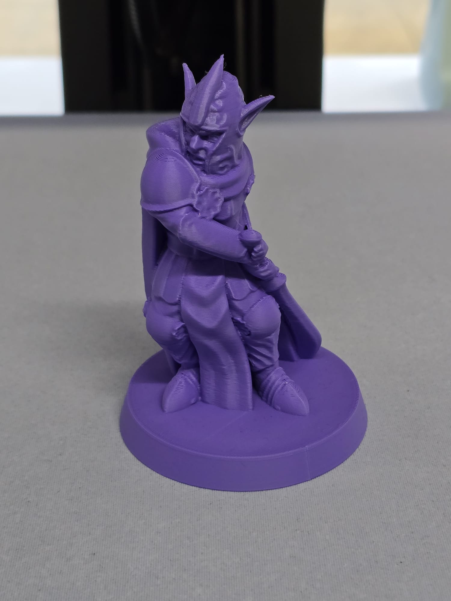 Elf Swordsmen – 3D Printed Ornament – 11.5cm (H) x 7.5cm (W) – Adroit Creations – Fantasy Resin Display Figure