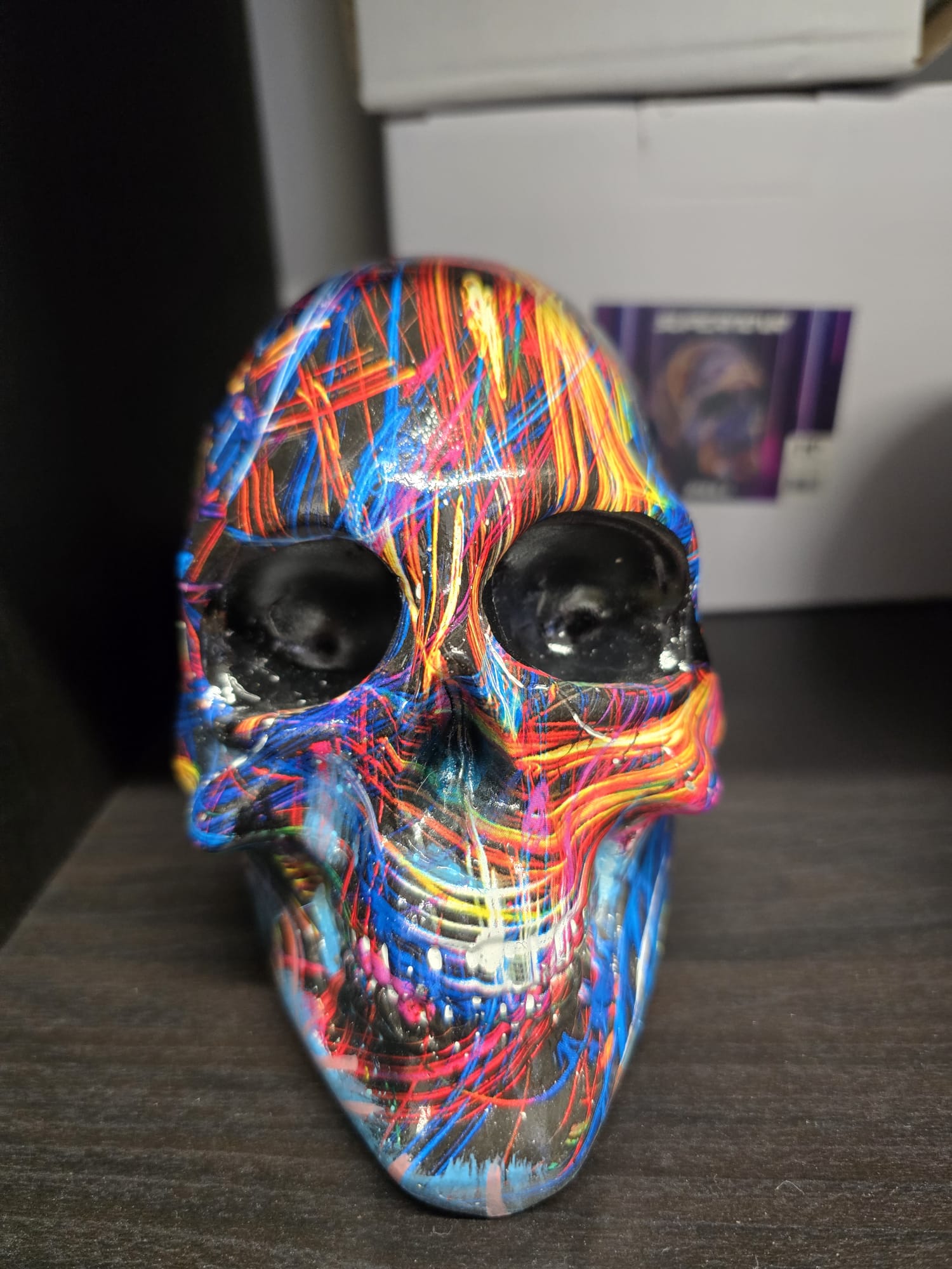 SuperNova Skull Ornament