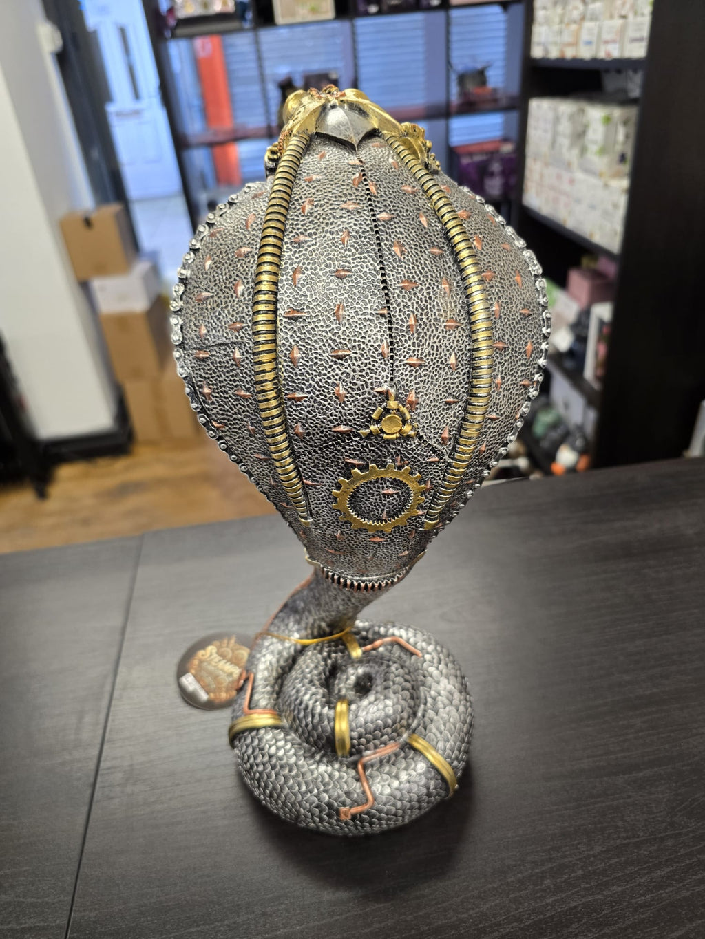 Steampunk Cobra Ornament