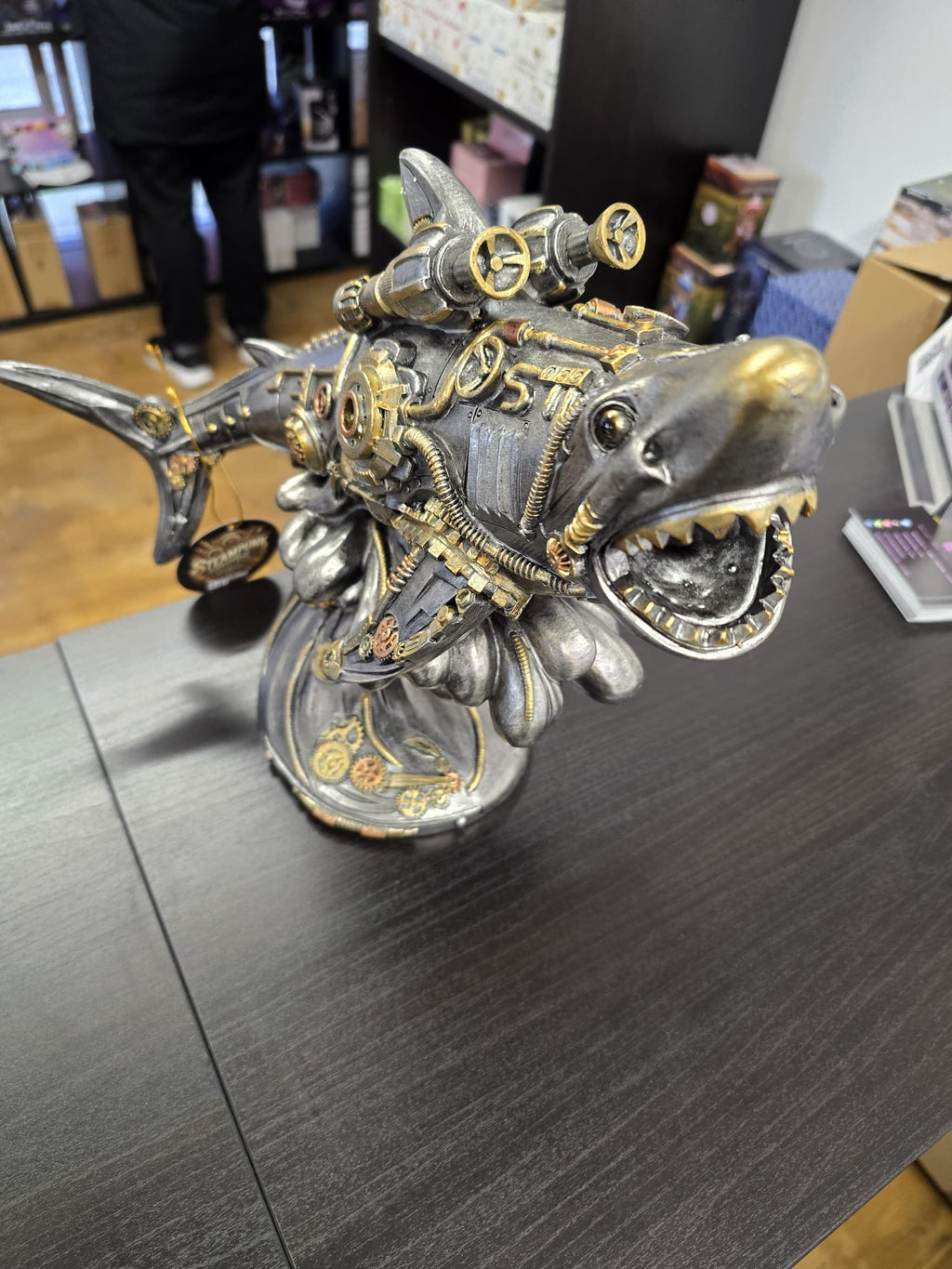 Steampunk shark Ornament